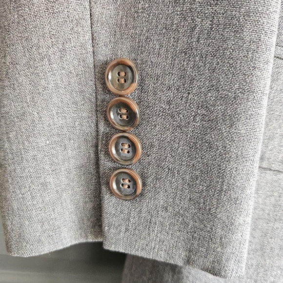 J. Crew Ludlow Slim Fit 100% Italian Wool Jacket Grey Sz 41R - Picture 5 of 16